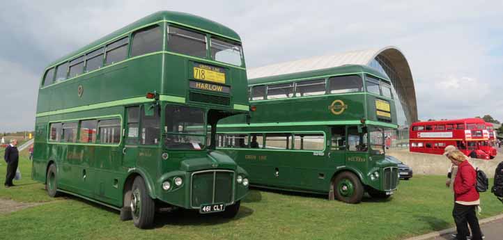 Showbus 2014 Green Line Routemasters